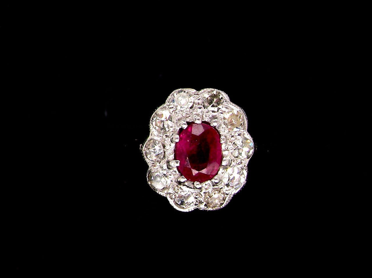 vintage ruby ring