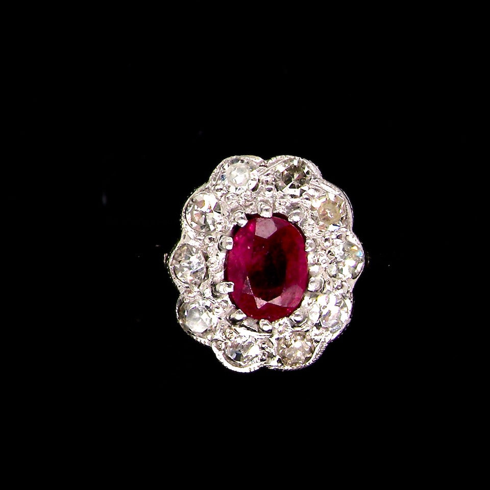 vintage ruby ring