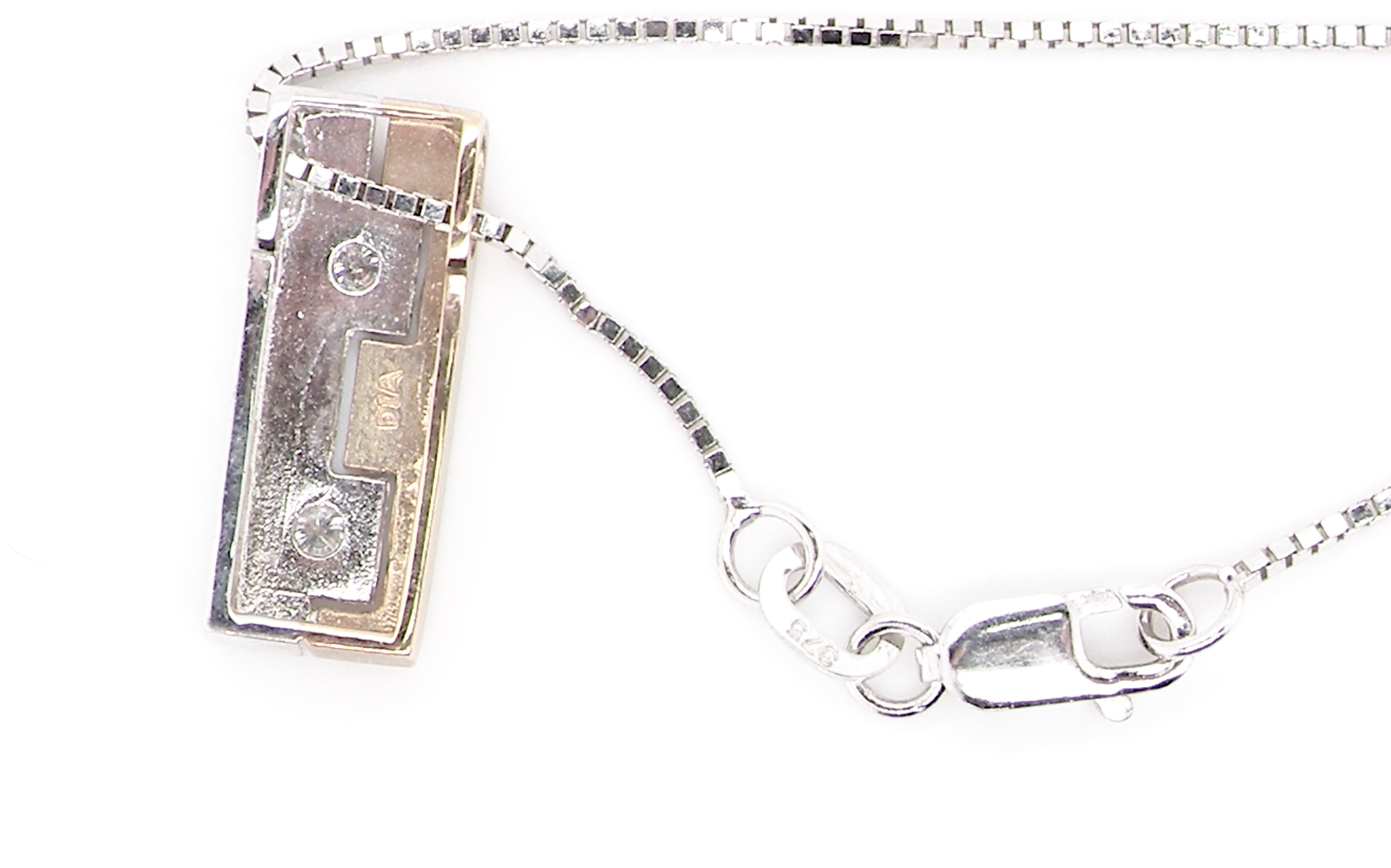 vintage diamond pendant