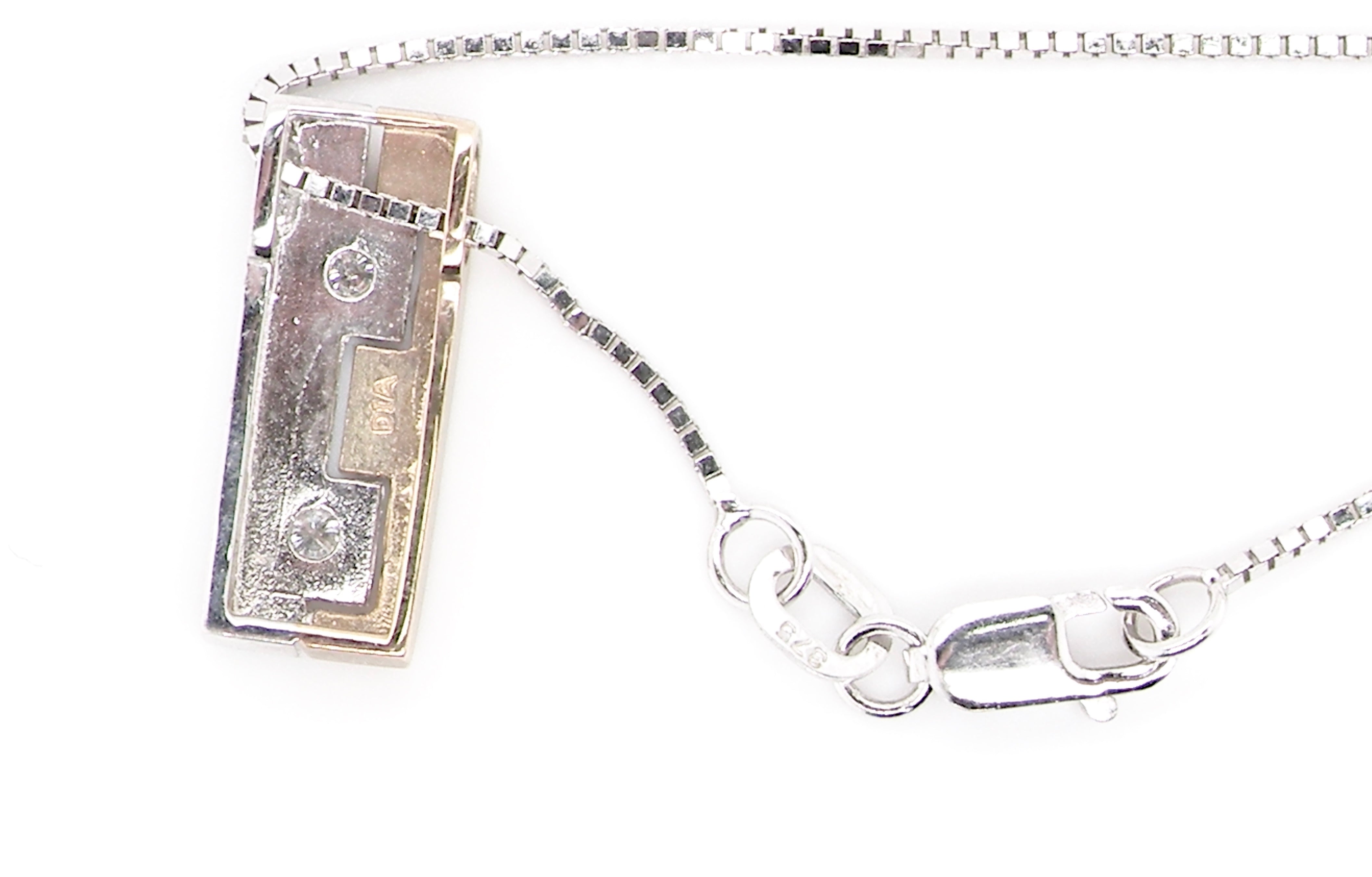 vintage diamond pendant