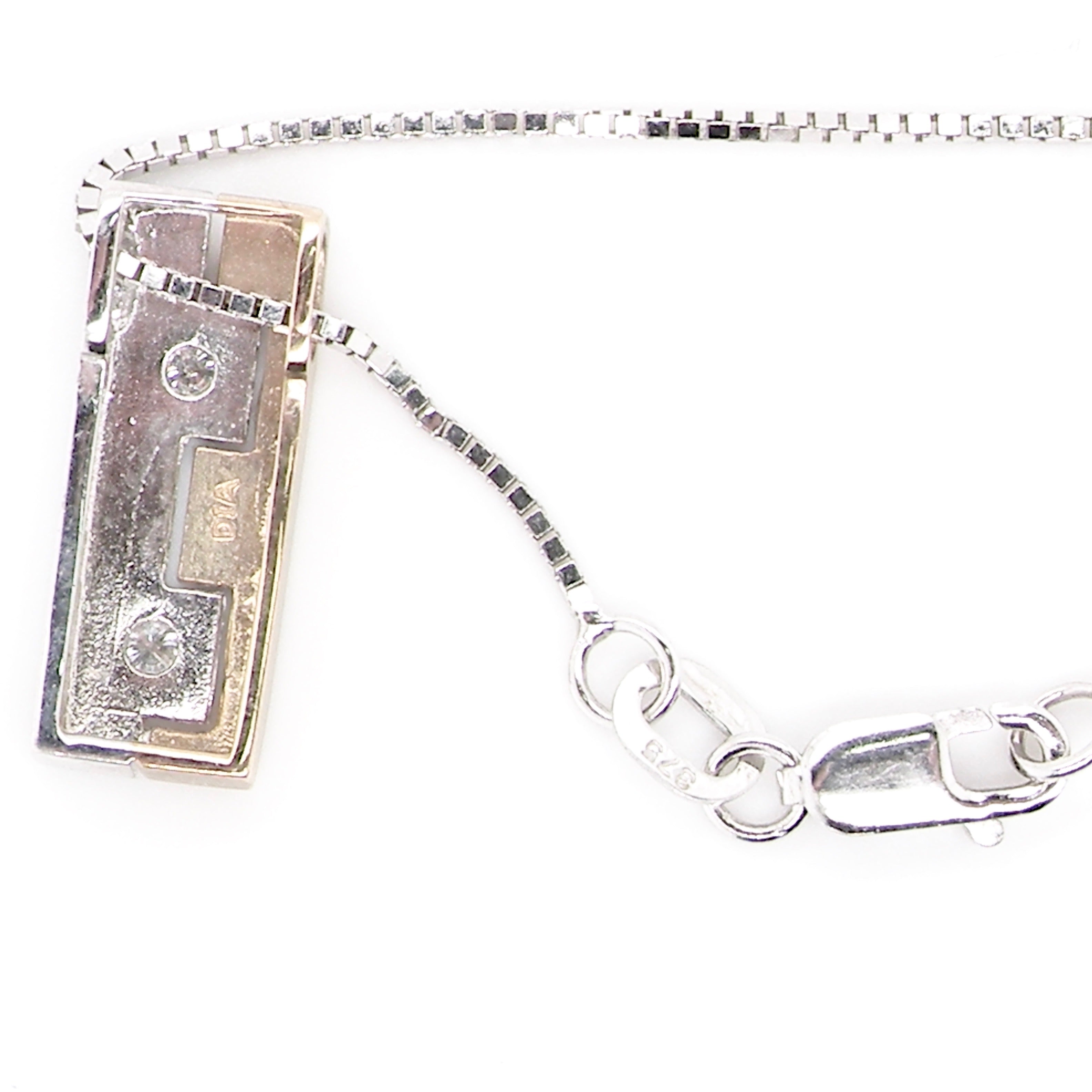 vintage diamond pendant