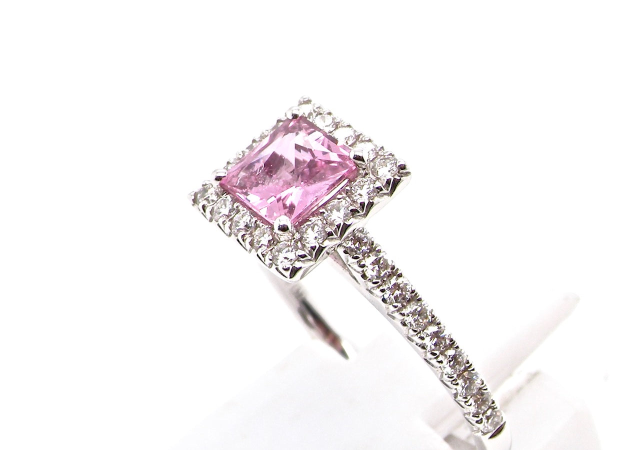 diamond square cluster ring