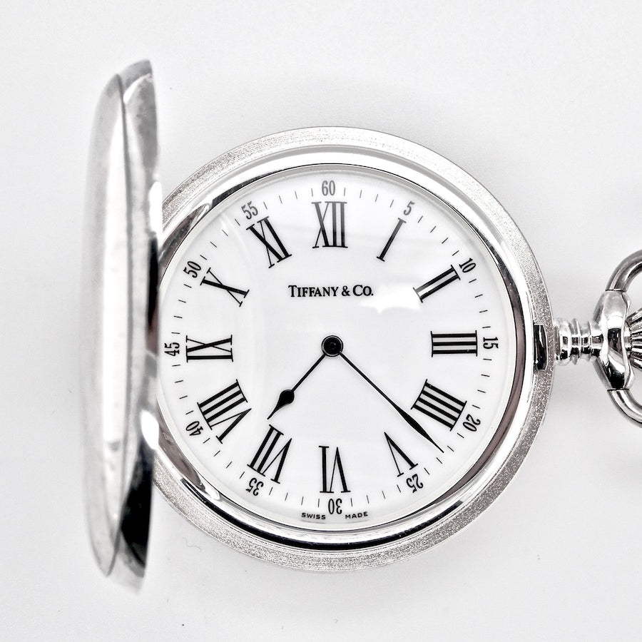 sterling silver pocket watch Tiffany