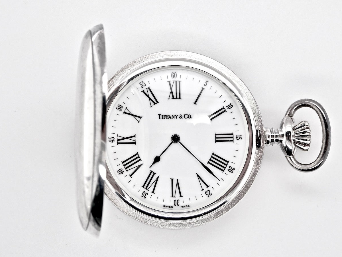 sterling silver pocket watch Tiffany