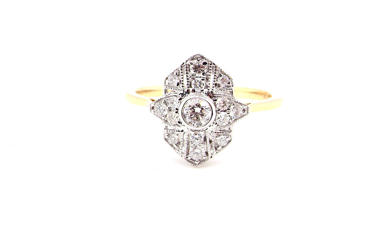 Art Deco style diamond ring
