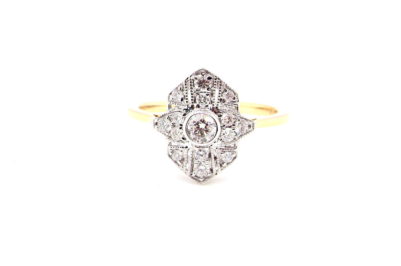 Art Deco style diamond ring