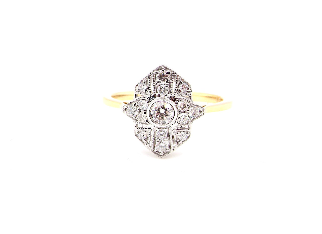 Art Deco style diamond ring