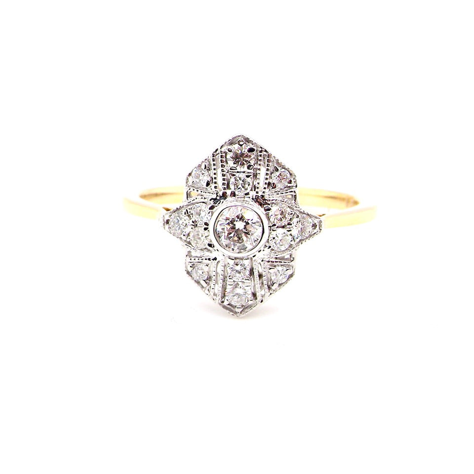 Art Deco style diamond ring