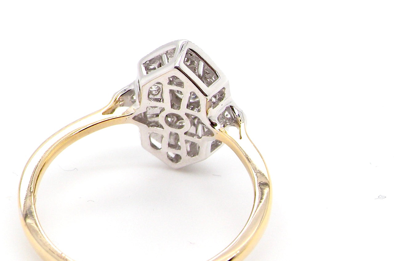 new diamond cluster ring