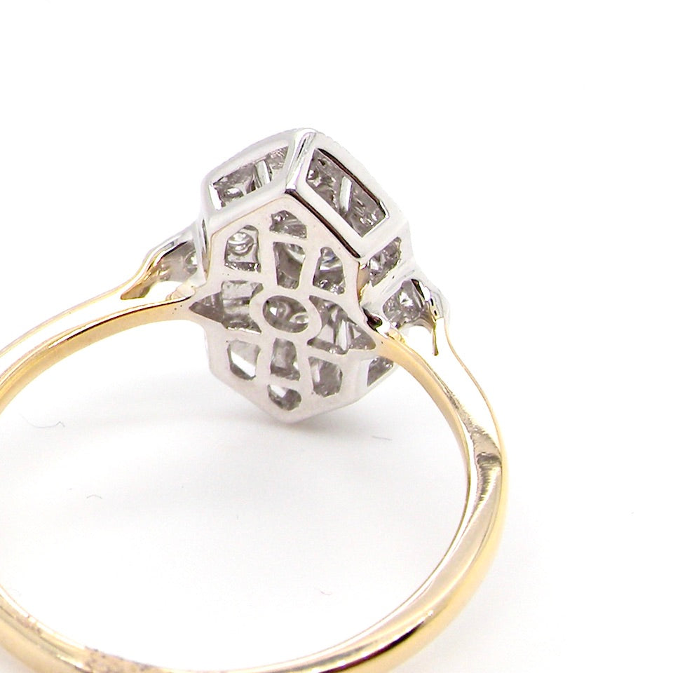 new diamond cluster ring