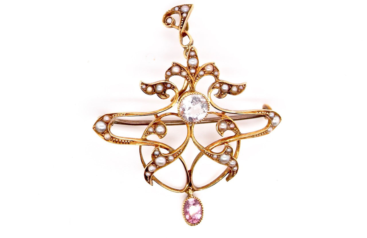 antique brooch
