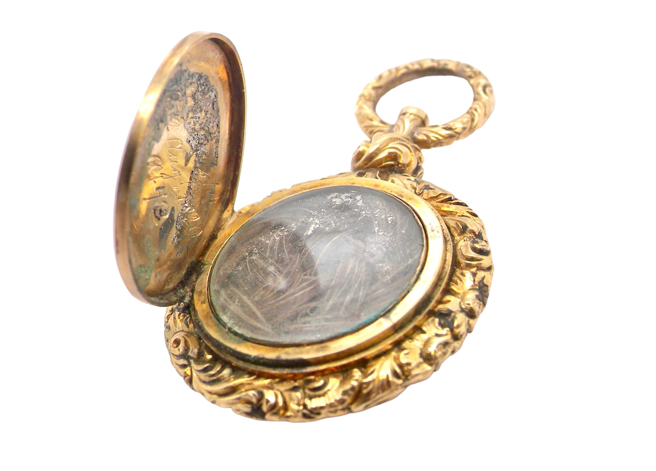 Georgian gold locket