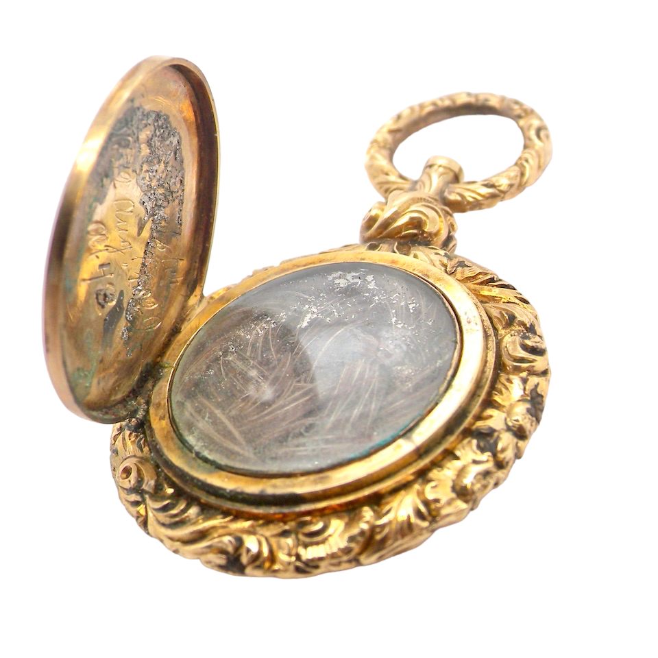 Georgian gold locket