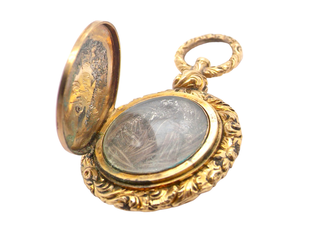 Georgian gold  locket