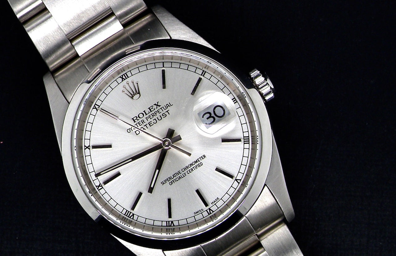 man's steel Rolex Datejust