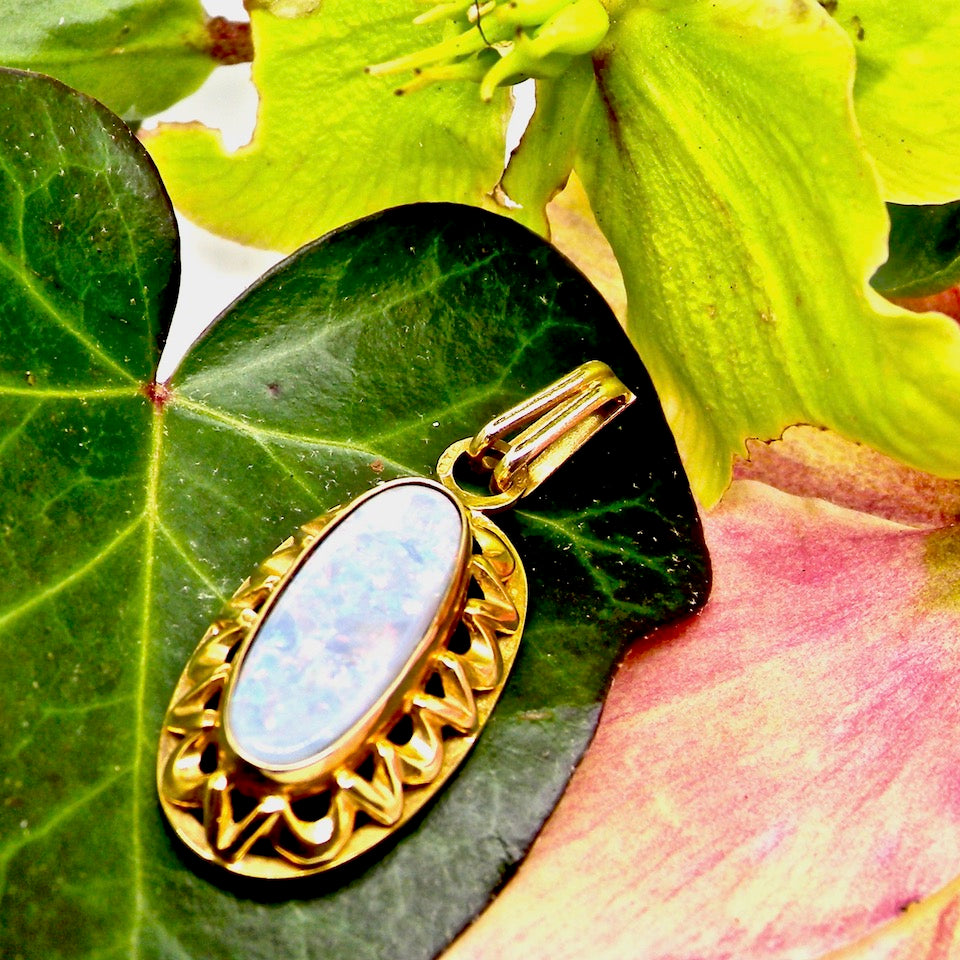 pretty opal pendant