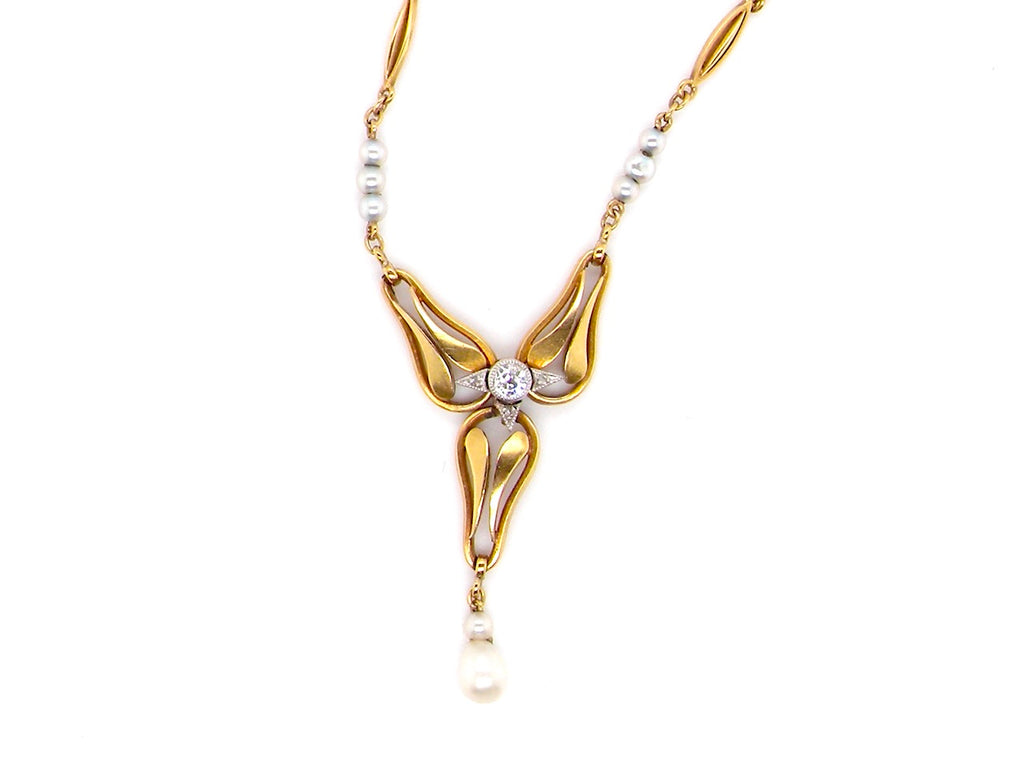  antique pearl necklace