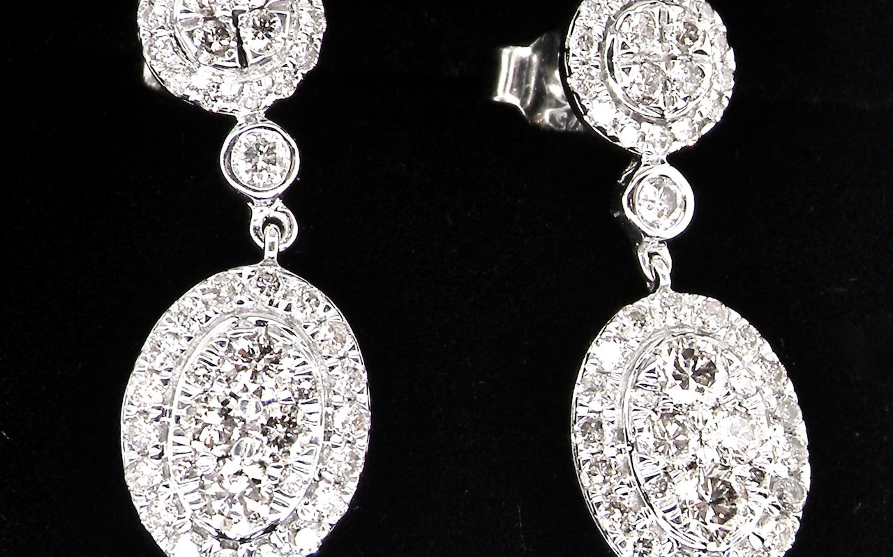 new diamond earrings