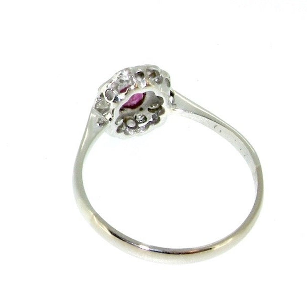 ruby cluster ring
