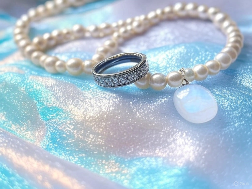 June's Enchanting Birthstones: Pearl, Alexandrite, and Moonstone