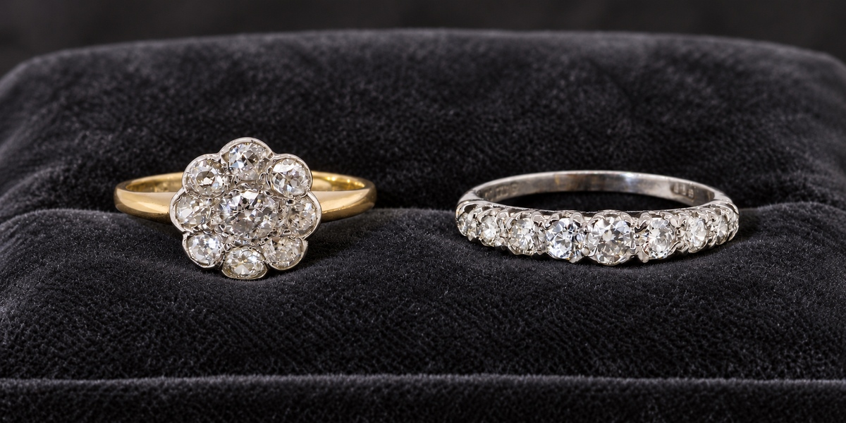 Why Two Vintage Diamond Rings with the Same Carat Weight Can Look Different