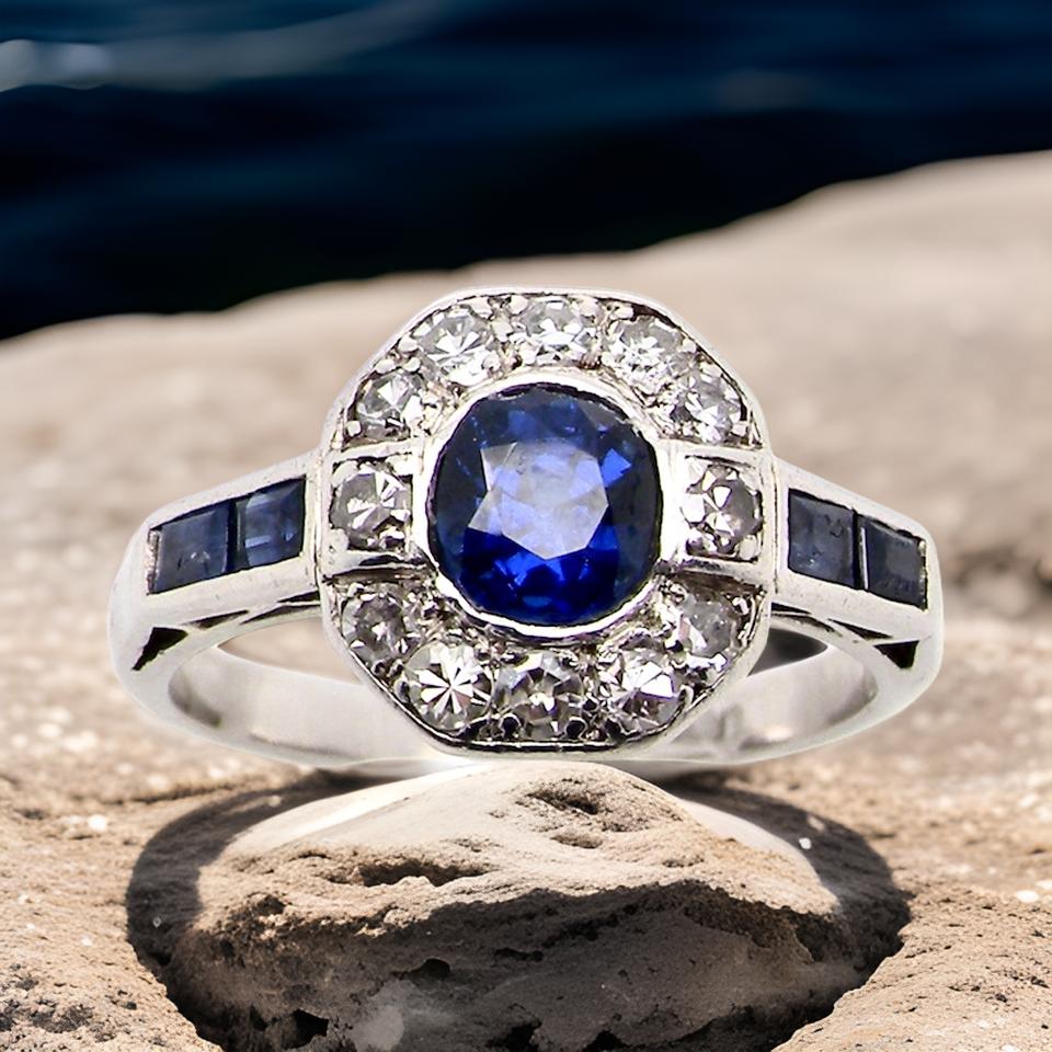 Vintage Sapphire Rings & Jewellery