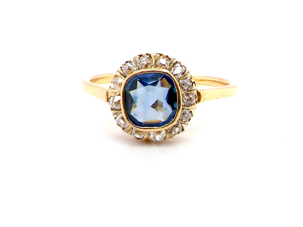 Vintage Sapphire Engagement Rings & Jewellery
