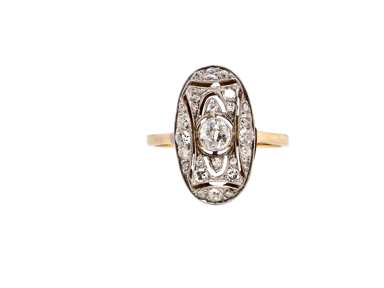 A vintage Art Deco Diamond ring