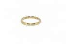 A 2mm vintage wedding band