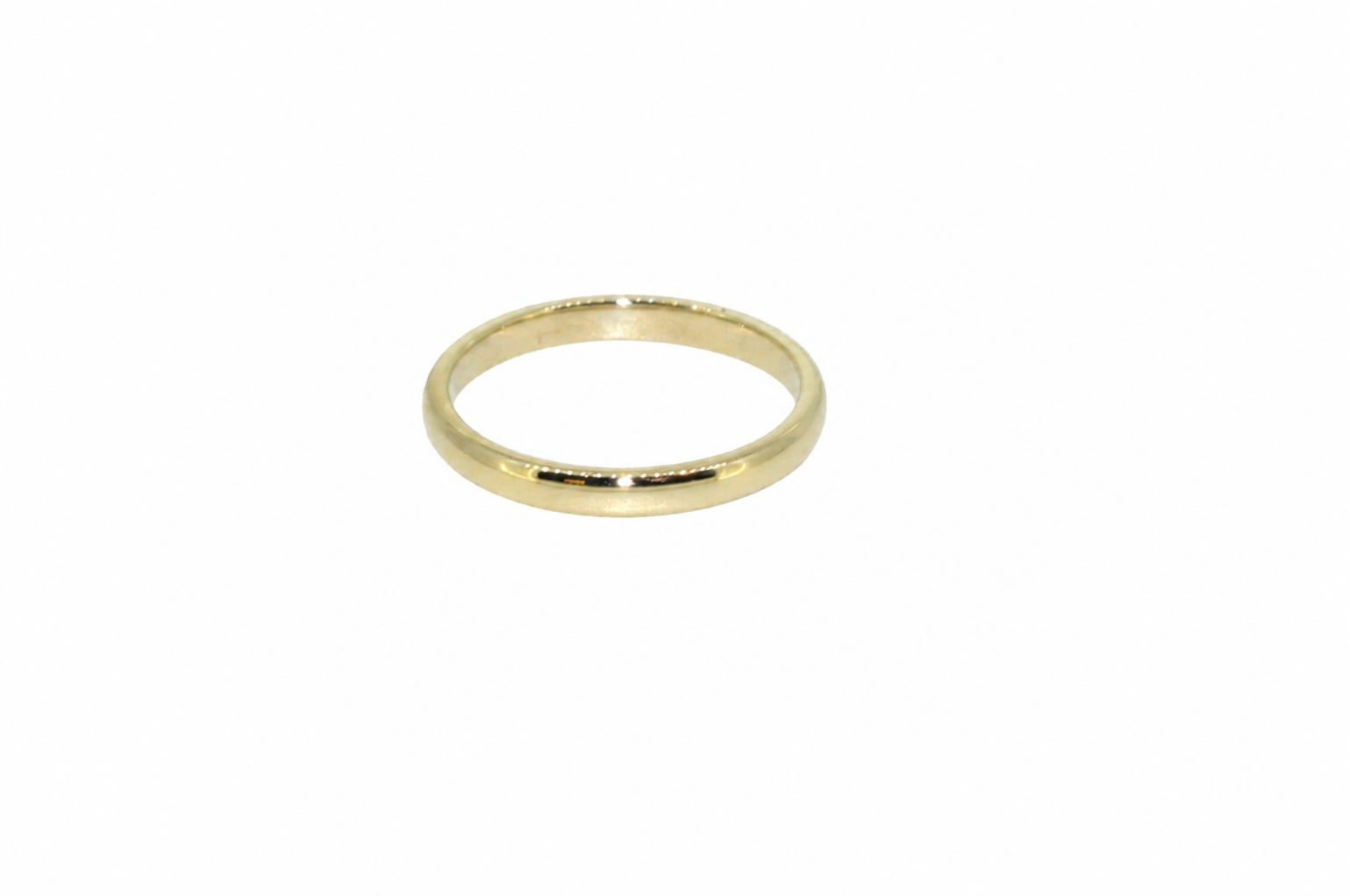 Plain view of vintage wedding band