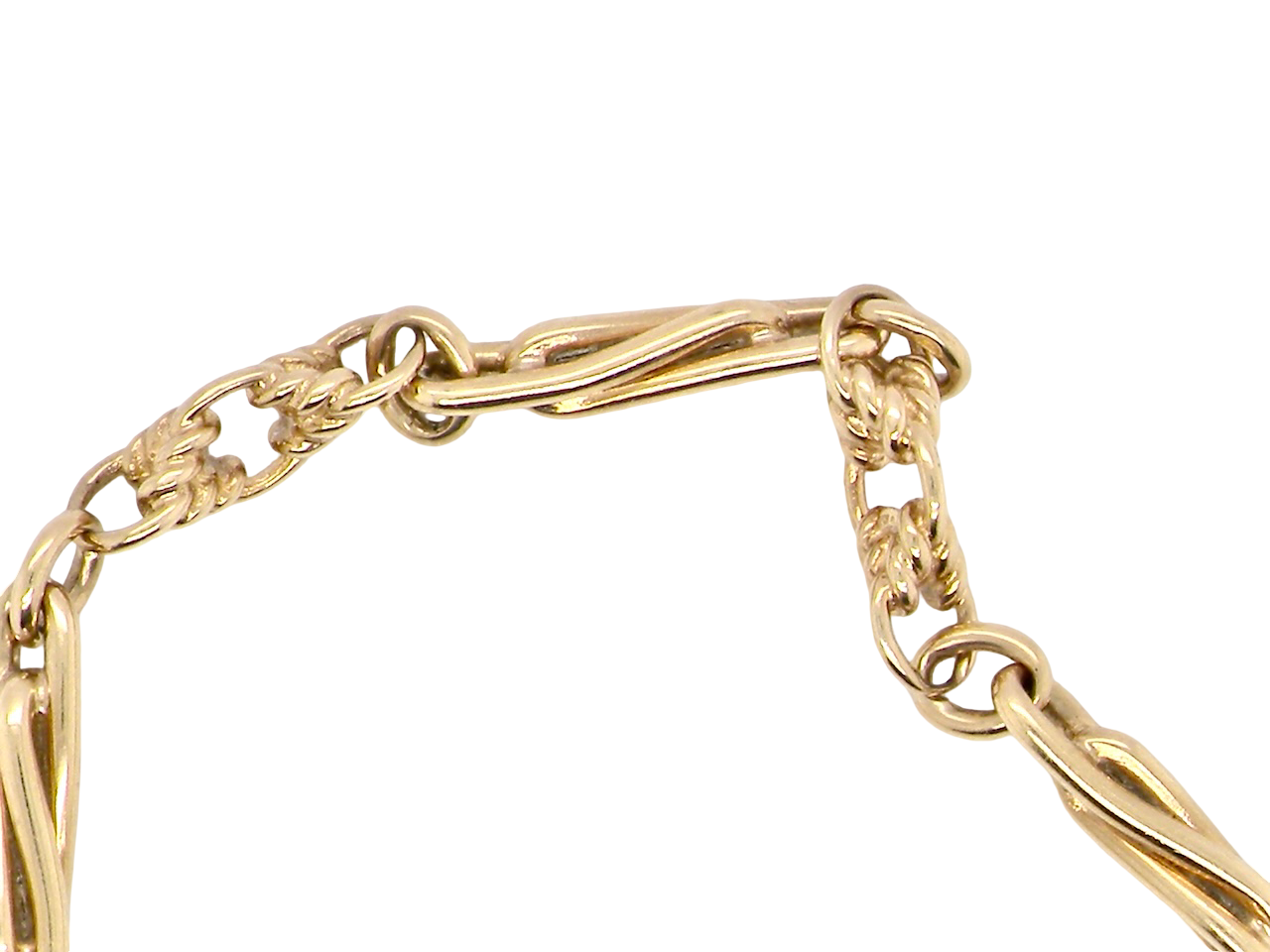 A 9 carat bracelet&nbsp; taken from a watch Albert 