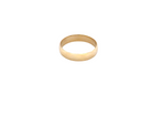 A 9 carat yellow gold wedding ring. D shape profile.

Width 4.2mm, weight 2.1grams.&nbsp;