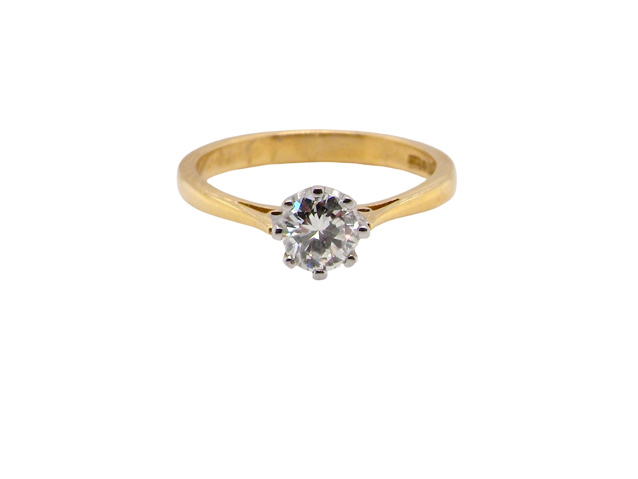 A Beautiful Solitaire Diamond Ring