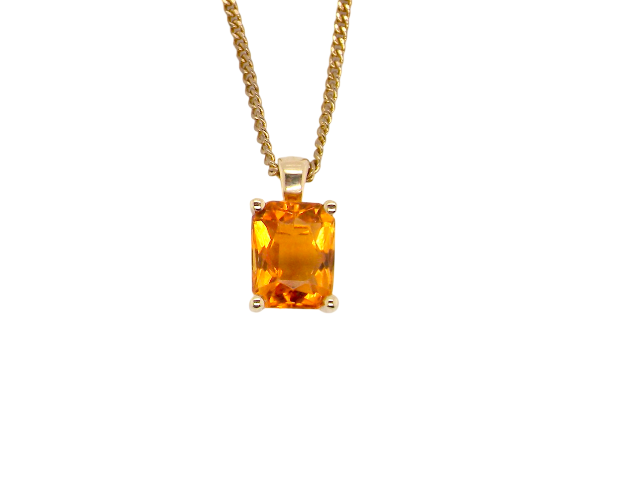 A Citrine pendant