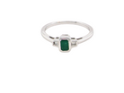 A NEW Emerald and Diamond ring