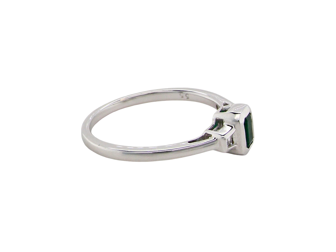 A NEW Emerald and Diamond ring