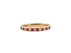 A NEW Ruby and Diamond eternity ring
