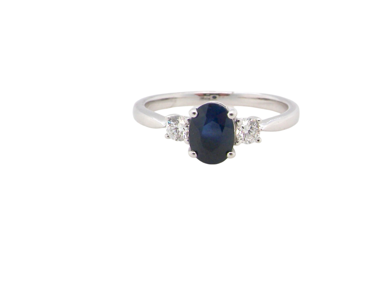 A NEW Sapphire and Diamond ring