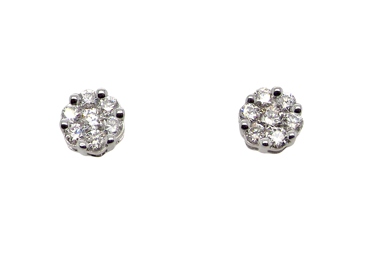 A NEW pair of Diamond cluster earrings-DIAMOND MONTH OFFER!