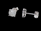 A NEW pair of Diamond cluster earrings