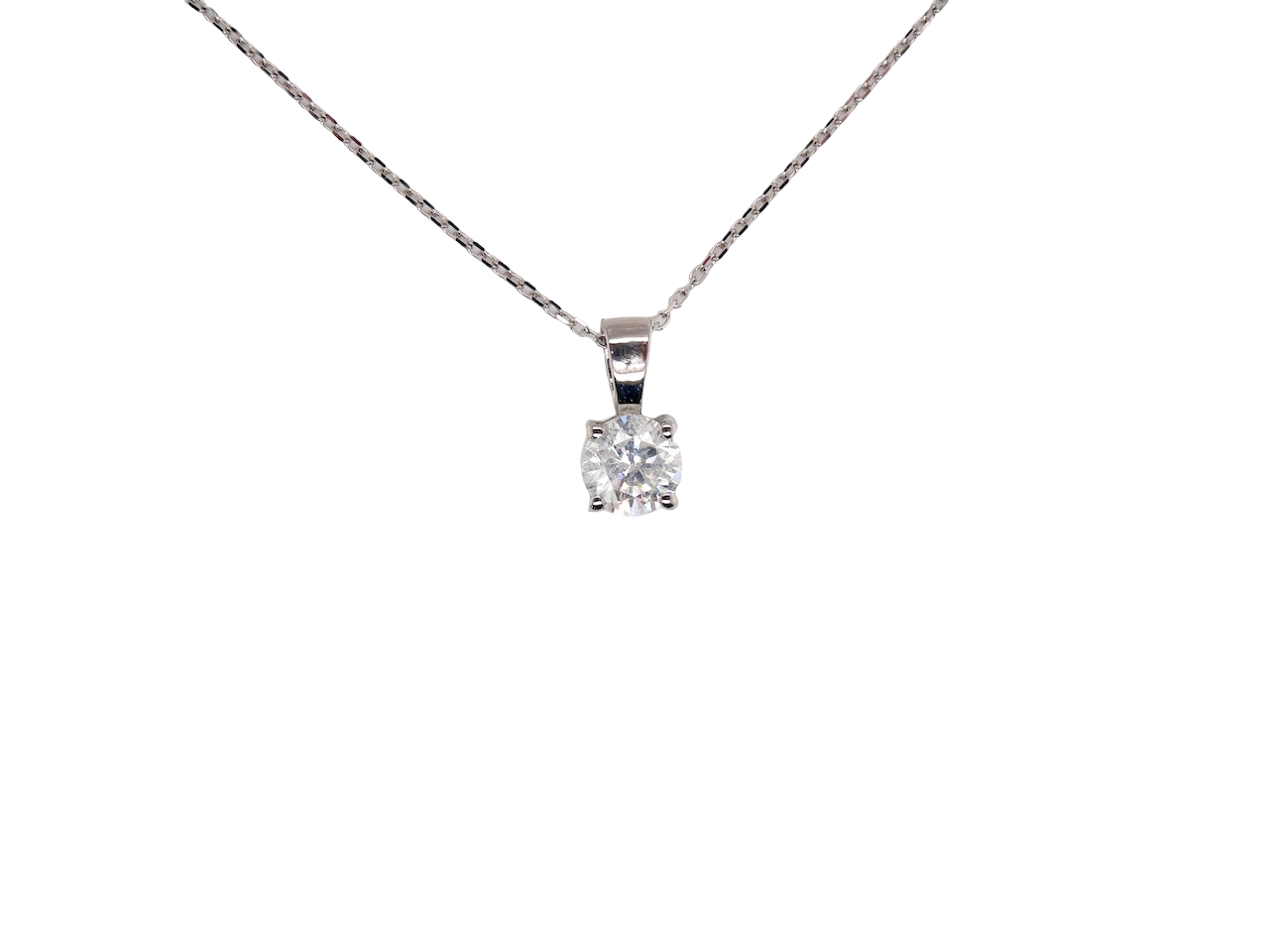 A One Carat solitaire Diamond pendant-