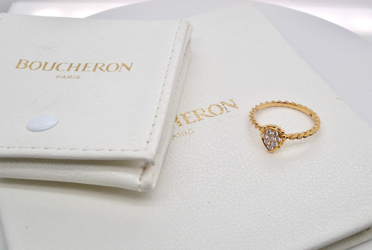 Serpent Boheme ring by Boucheron