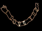 196os A bracelet that says exactly what it means- I LOVE YOU