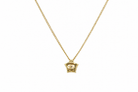 Reverse view of diamond pendant