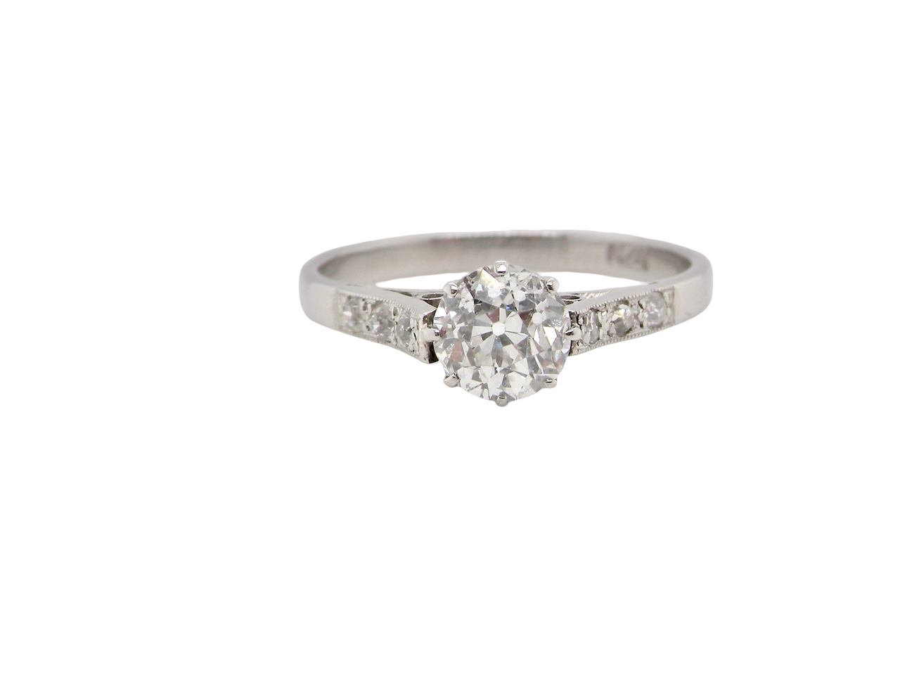 A fine 3/4 Carat Diamond Ring