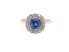 A fine Art Deco period Sapphire and Diamond ring