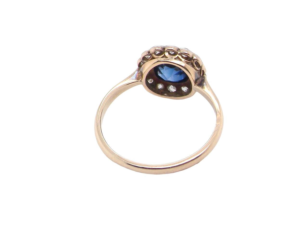 A fine Art Deco period Sapphire and Diamond ring