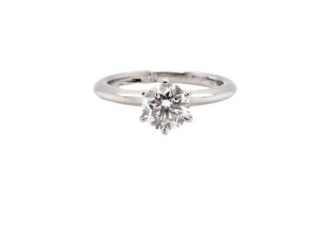 A fine solitaire diamond ring by Rare Pink