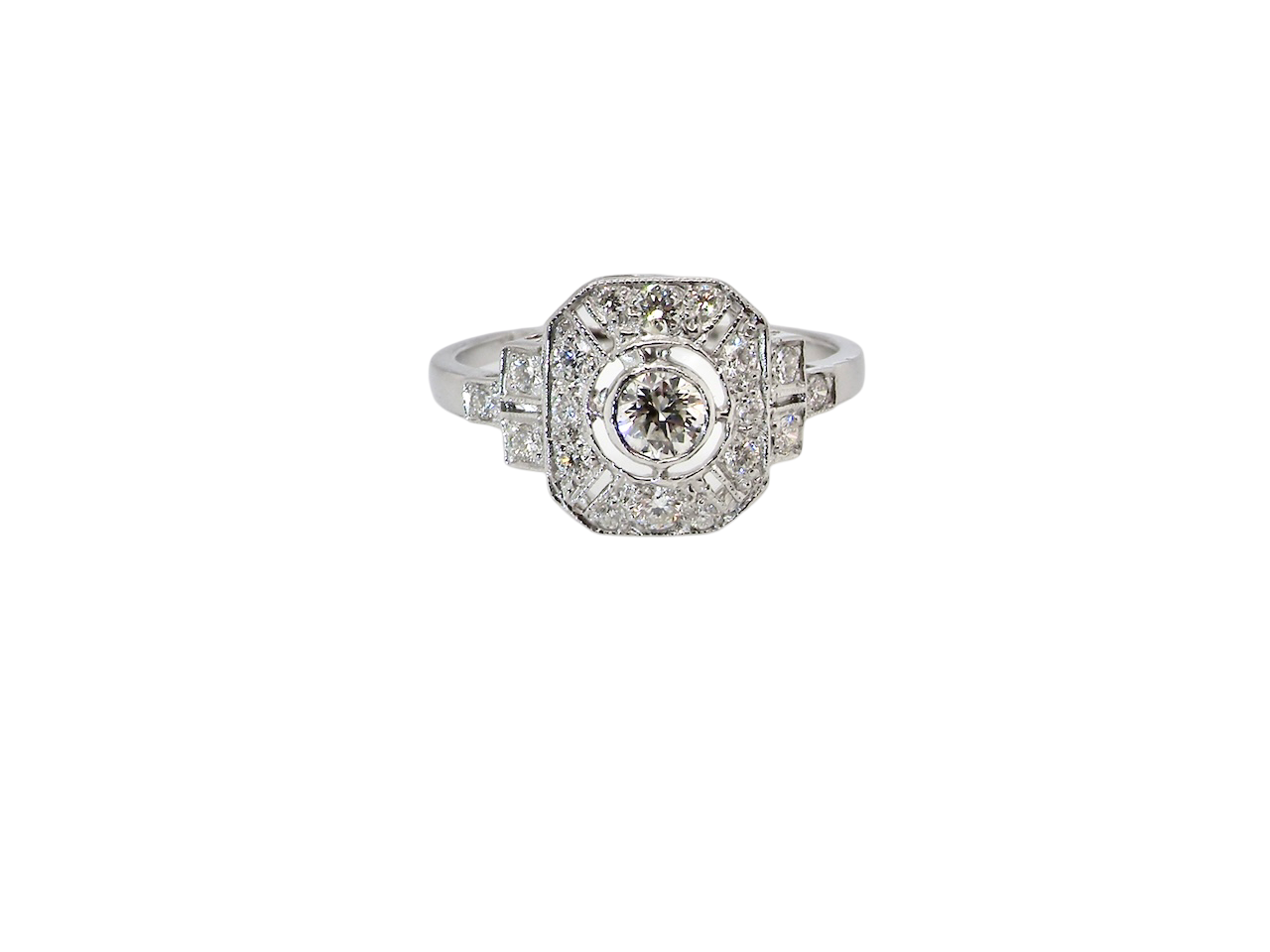A vintage Diamond Cluster ring