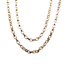 A heavy weight neck chain. Belcher style links